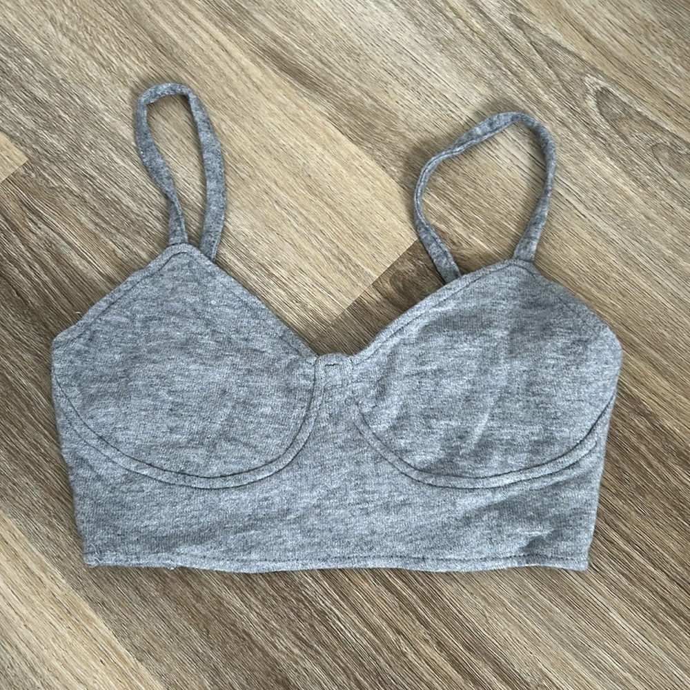 Zara knit crop top